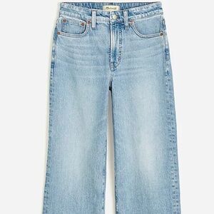 Madewell Curvy Perfect Vintage Wide Leg Crop Jean — 33P